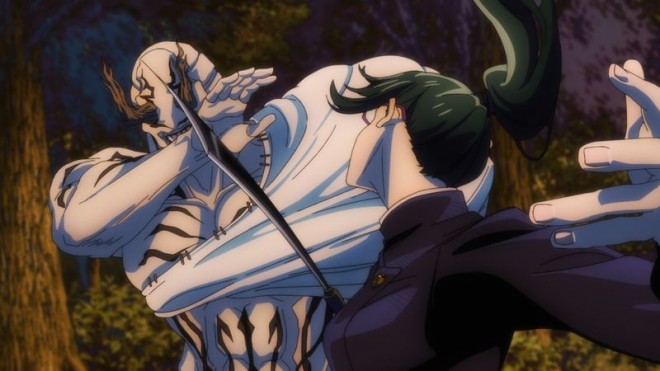 Maki Zenin vs Hanami